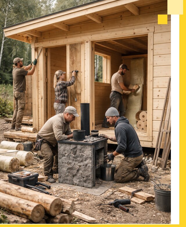 Купить баню под ключ в Медногорске строительство монтаж отделка