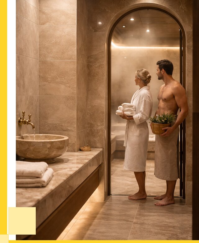 Проект и монтаж сауны и хамама в Медногорске от 356020 р., ЭриданМдн