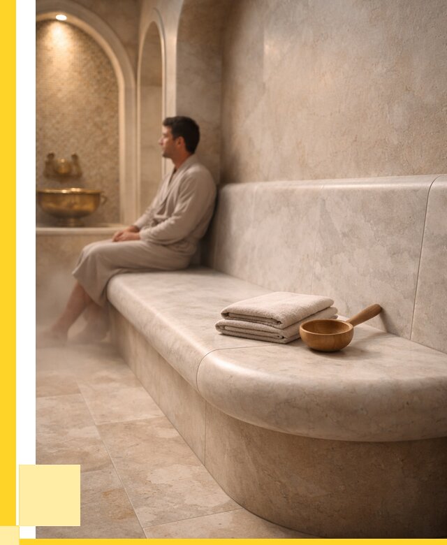 Сиденья для хамама в Медногорске под ключ от 12206 р. | ЭриданМдн