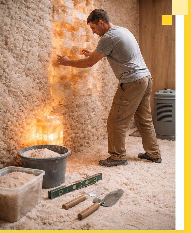 Проектирование и монтаж соляных комнат в Медногорске под ключ