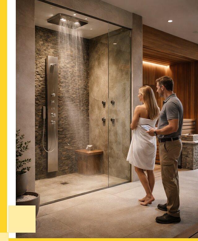 Купить душ впечатлений для дома в Медногорске от 86462 р. | ЭриданМдн