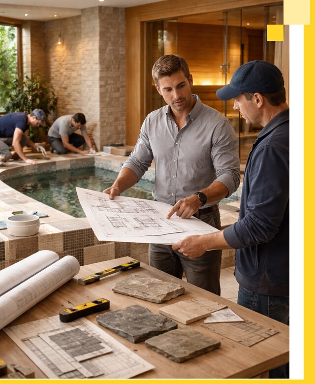 Проектирование SPA зон под ключ в Медногорске с инженерией